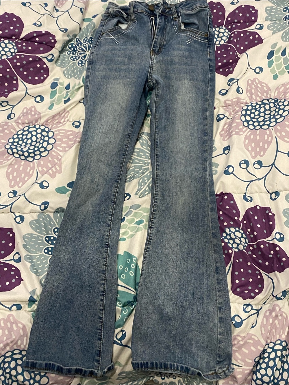Y2k Vintage Style Flared Jeans